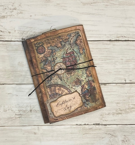 "Captains Log" Themed Junk Journal