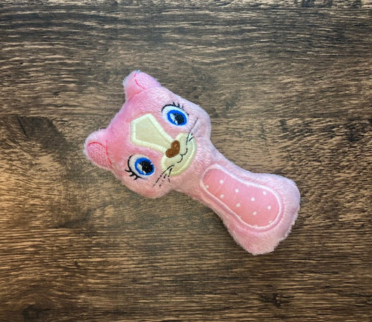 Pretty in Pink Kitty Baby Rattle